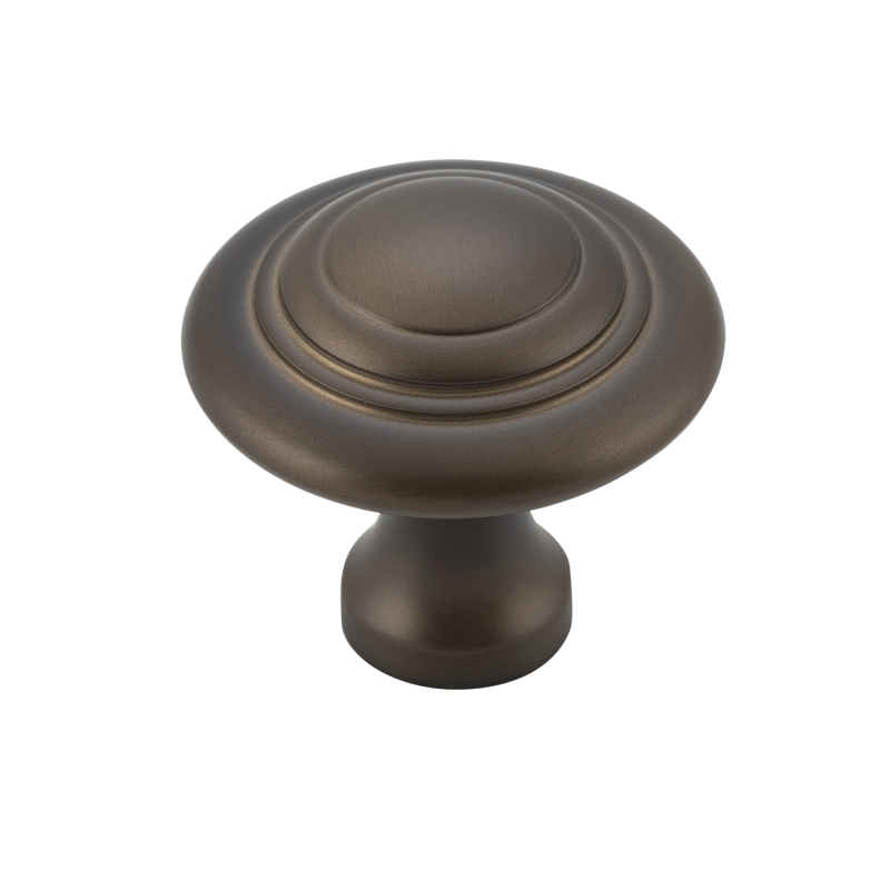 Domed Cupboard Knob Antique Brass / D38xP35mm
