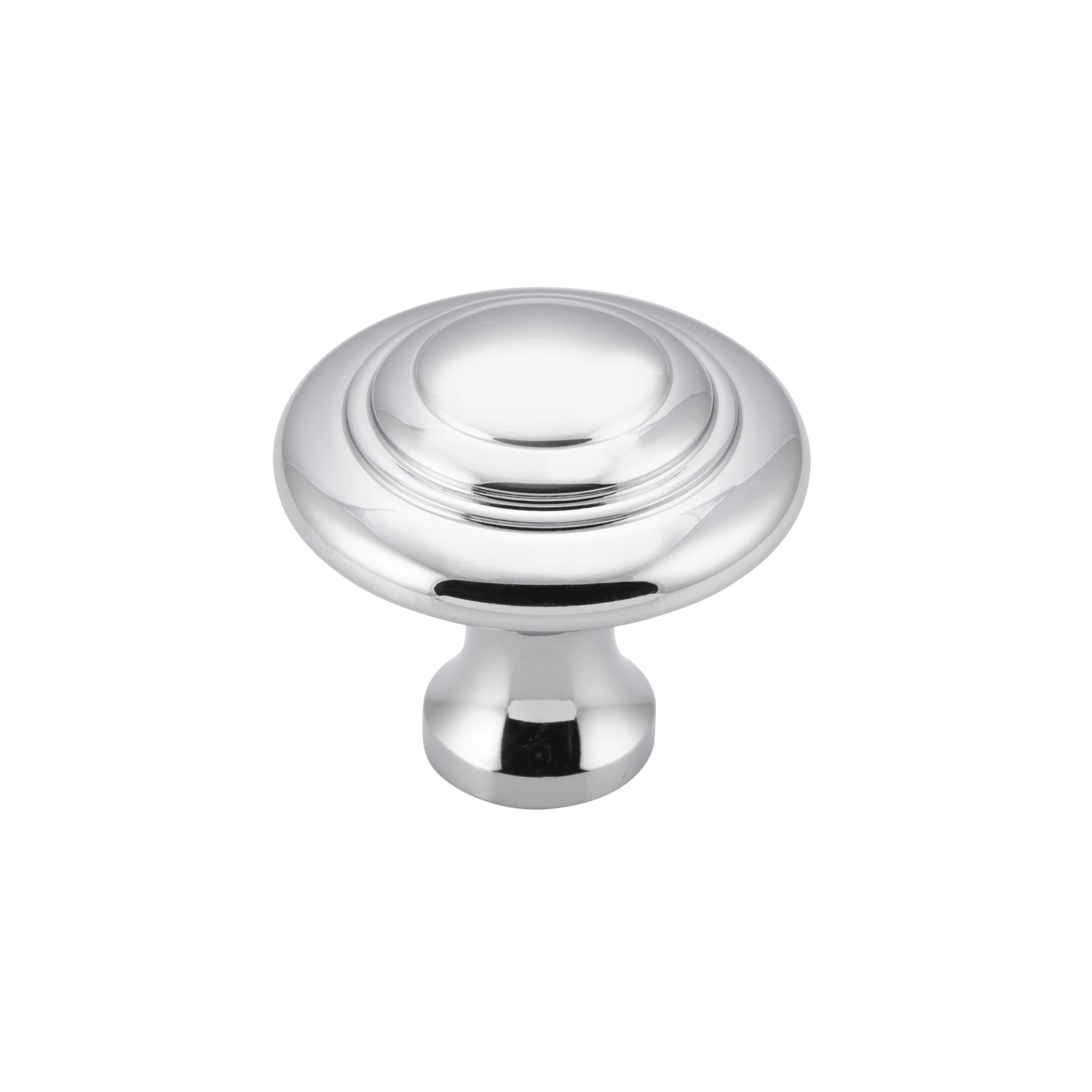 Domed Cupboard Knob Chrome Plated / D32xP29mm