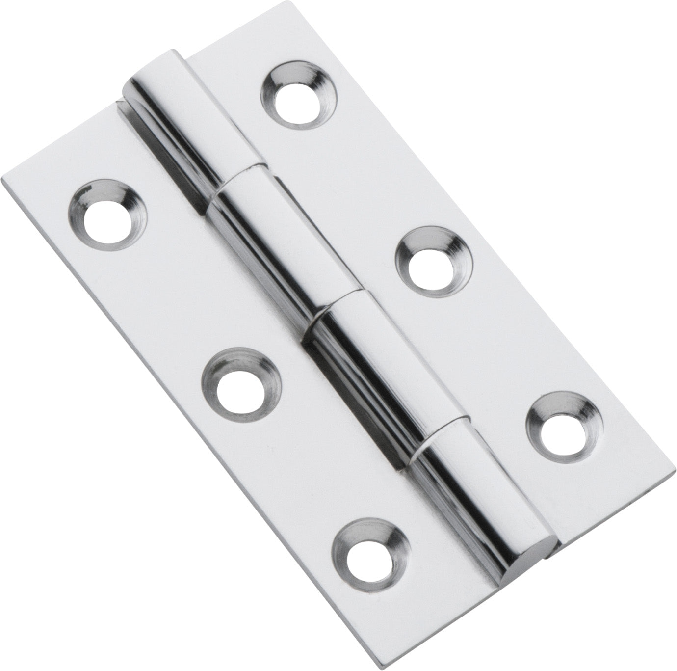 Fixed Pin Cabinet Hinge Chrome Plated / H50xW28mm
