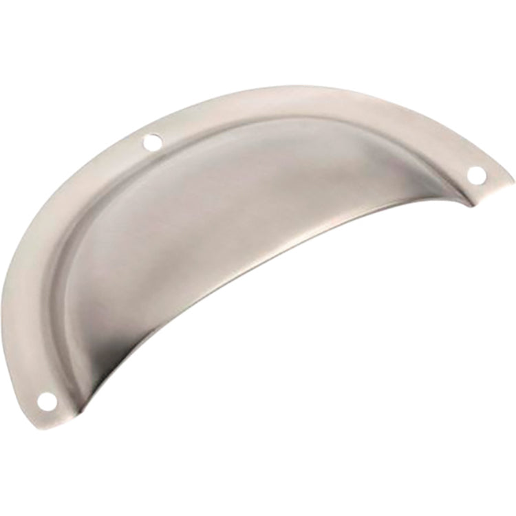 Classic Drawer Pull Satin Nickel / Sheet Brass