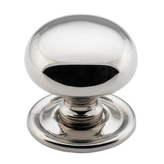 Classic Cupboard Knob Polished Nickel / D32xP28mm