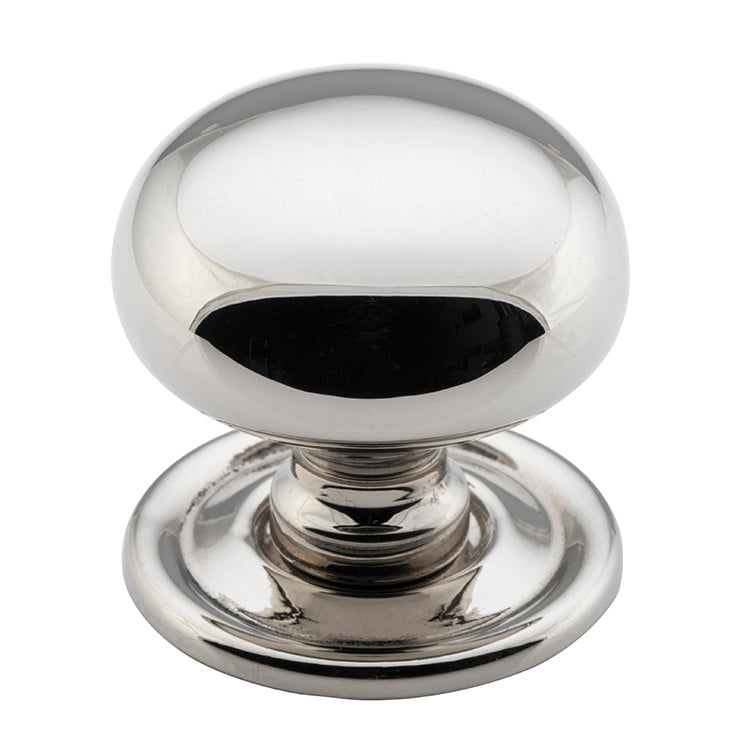 Classic Cupboard Knob Polished Nickel / D32xP28mm