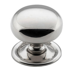 Classic Cupboard Knob Polished Nickel / D38xP35mm