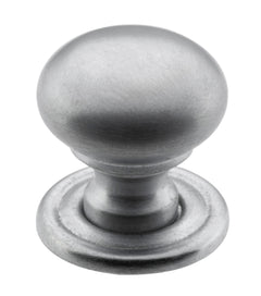Classic Cupboard Knob Satin Chrome / D19xP19mm