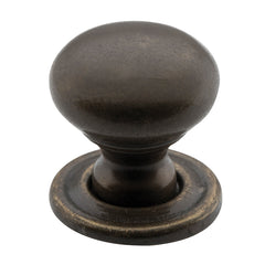 Classic Cupboard Knob Antique Brass / D19xP19mm