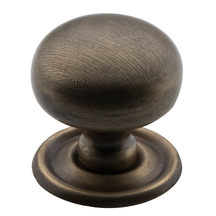 Classic Cupboard Knob Antique Brass / D32xP28mm