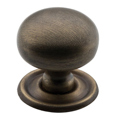 Classic Cupboard Knob Antique Brass / D32xP28mm