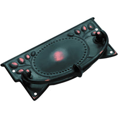 Edwardian Cabinet Handle Antique Copper / H55xW120mm