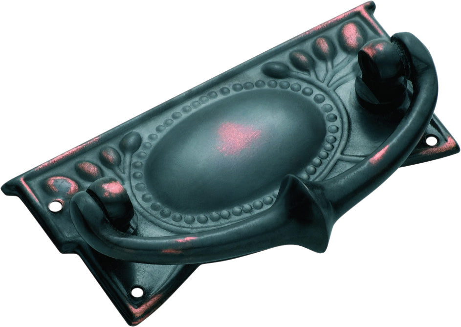 Edwardian Cabinet Handle Antique Copper / H30xW65mm