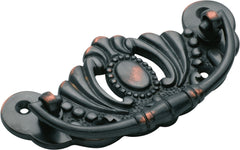 Victorian Cabinet Handle Antique Copper / H43xW98mm