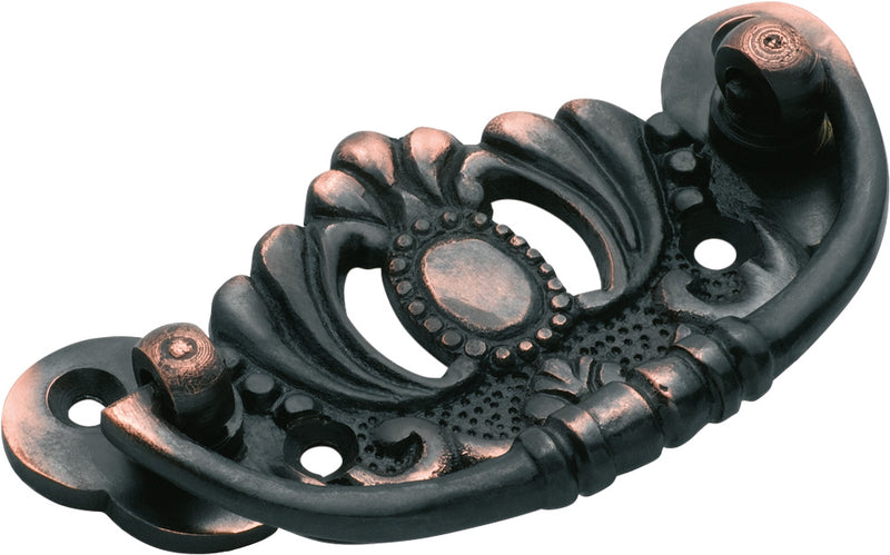 Victorian Cabinet Handle Antique Copper / H42xW83mm
