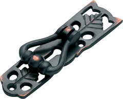 Maple Leaf Pedestal Handle Antique Copper / H78xW20mm