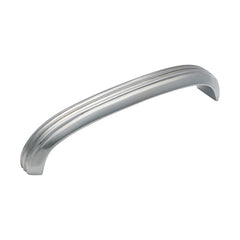 Deco Cabinet Pull Handle Chrome Plated / Curved L125xW20xP25mm