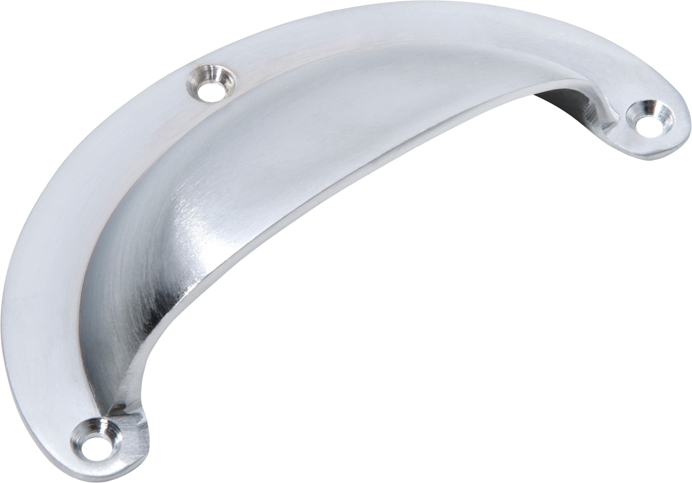 Classic Drawer Pull Satin Chrome / Large