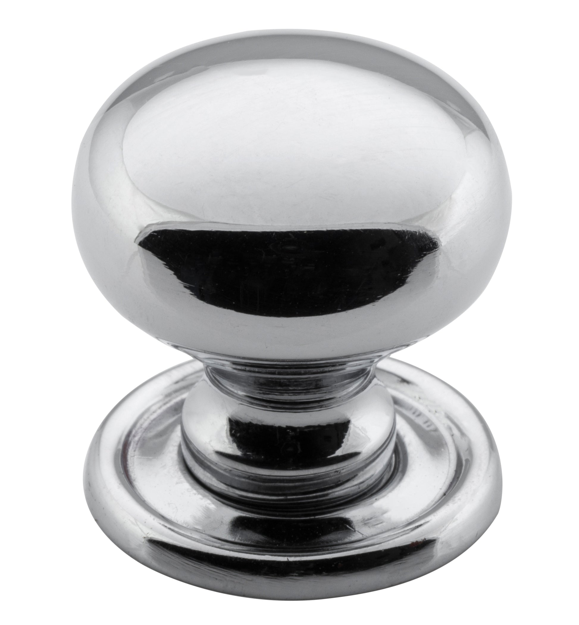 Classic Cupboard Knob Chrome Plated / D25xP27mm