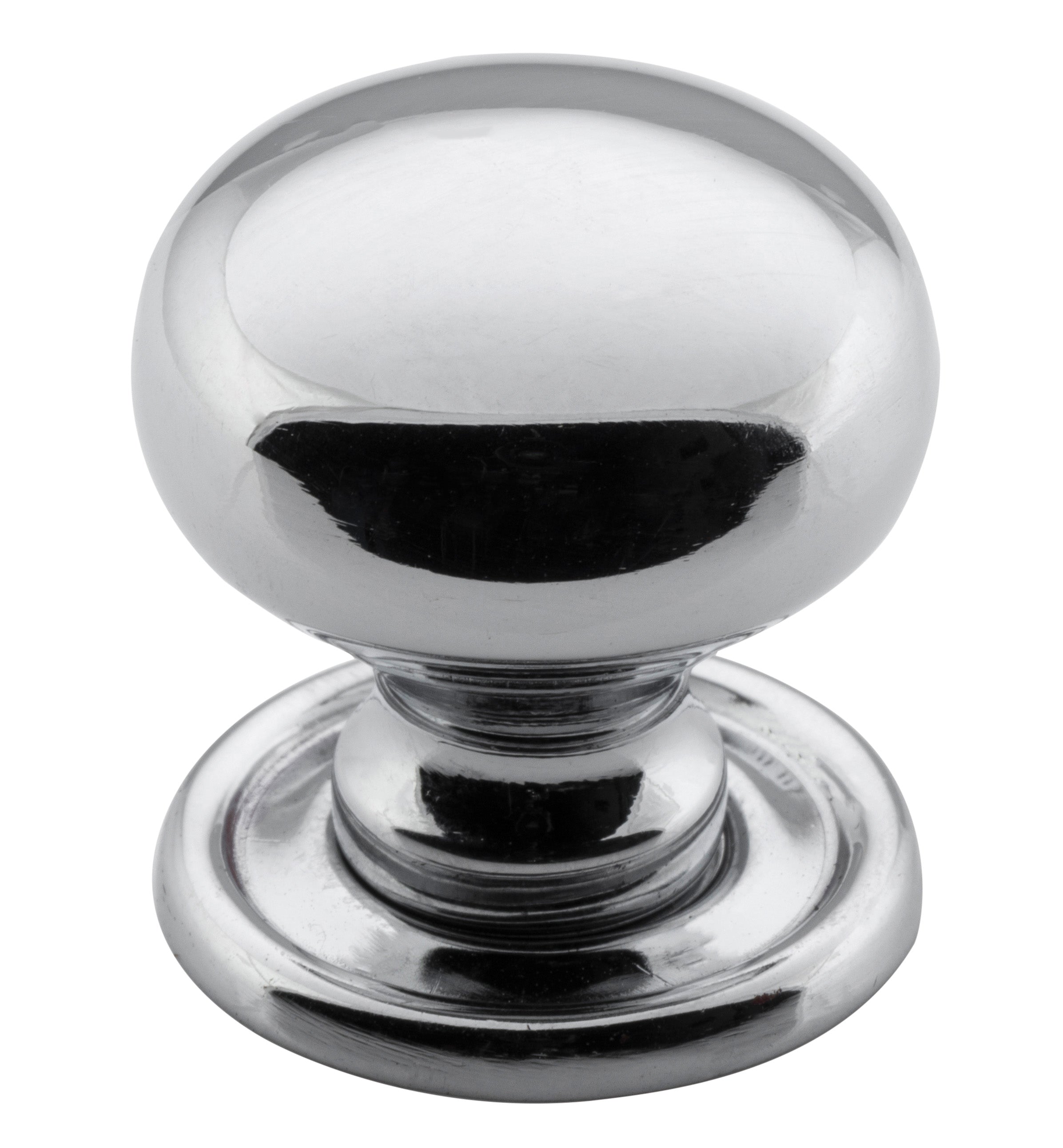 Classic Cupboard Knob Chrome Plated / D25xP27mm