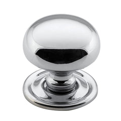 Classic Cupboard Knob Chrome Plated / D32xP28mm