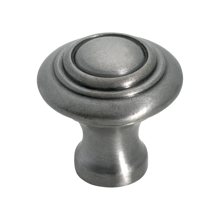 Domed Cupboard Knob Polished Metal / D25xP24mm