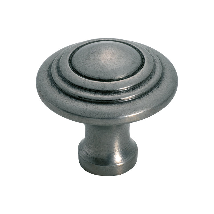 Domed Cupboard Knob Polished Metal / D38xP35mm