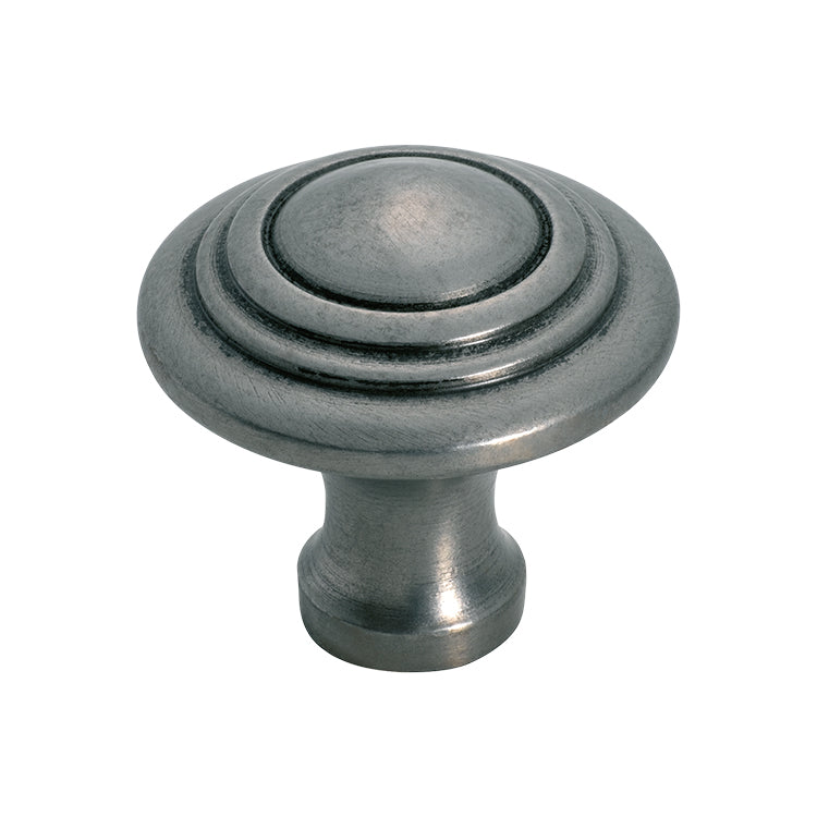 Domed Cupboard Knob Polished Metal / D38xP35mm