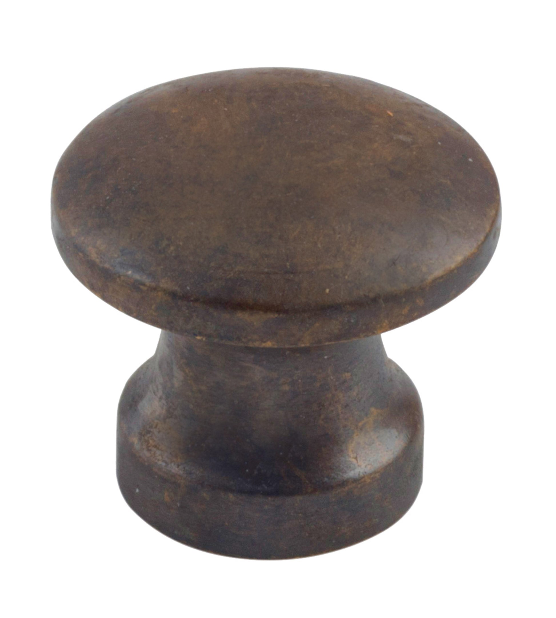 Curved Cupboard Knob Antique Brass / D13xP11mm