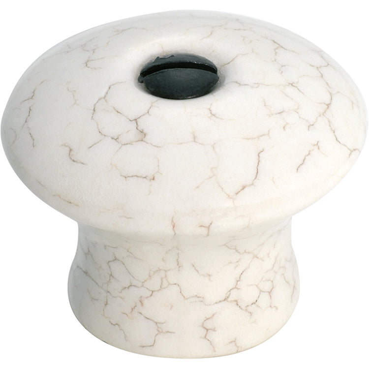 Crazed Cupboard Knob Crazed Ivory Porcelain / D32xP32mm