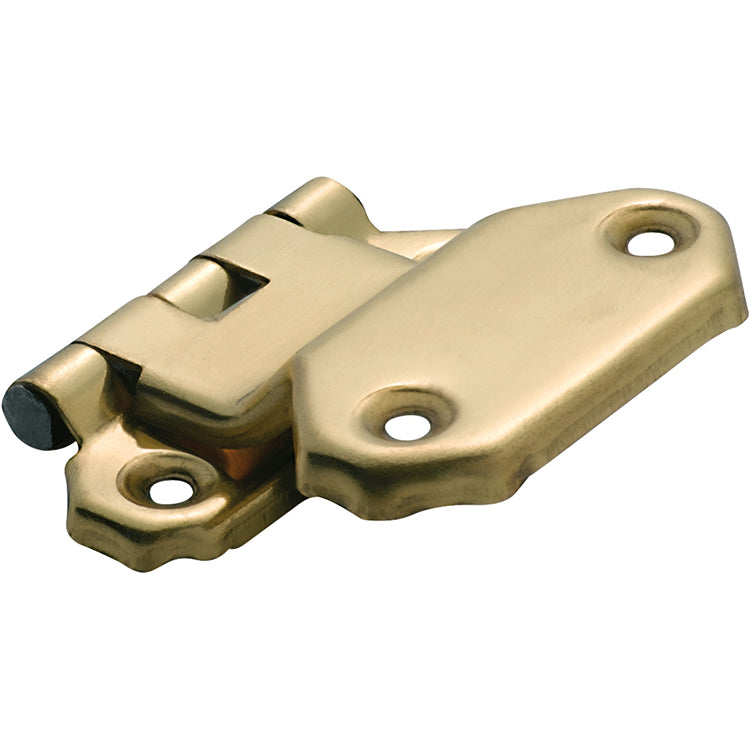 Offset Hinge Polished Brass
