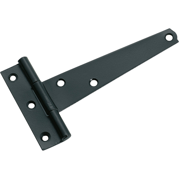 Iron Strap Hinge Matt Black / H68xL100xW22mm