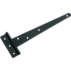Iron Strap Hinge Matt Black / H80xL195xW26mm