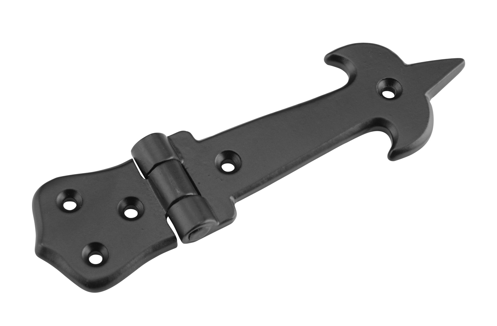French Iron Hinge Matt Black