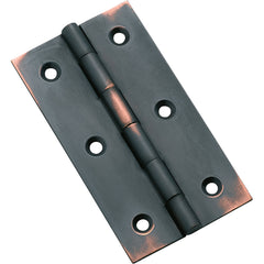 Fixed Pin Cabinet Hinge Antique Copper / H76xW41mm