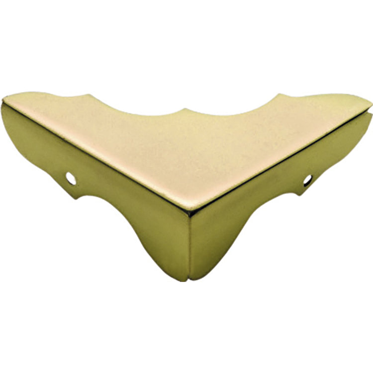 Trunk Box Corner Polished Brass / H12xW32mm