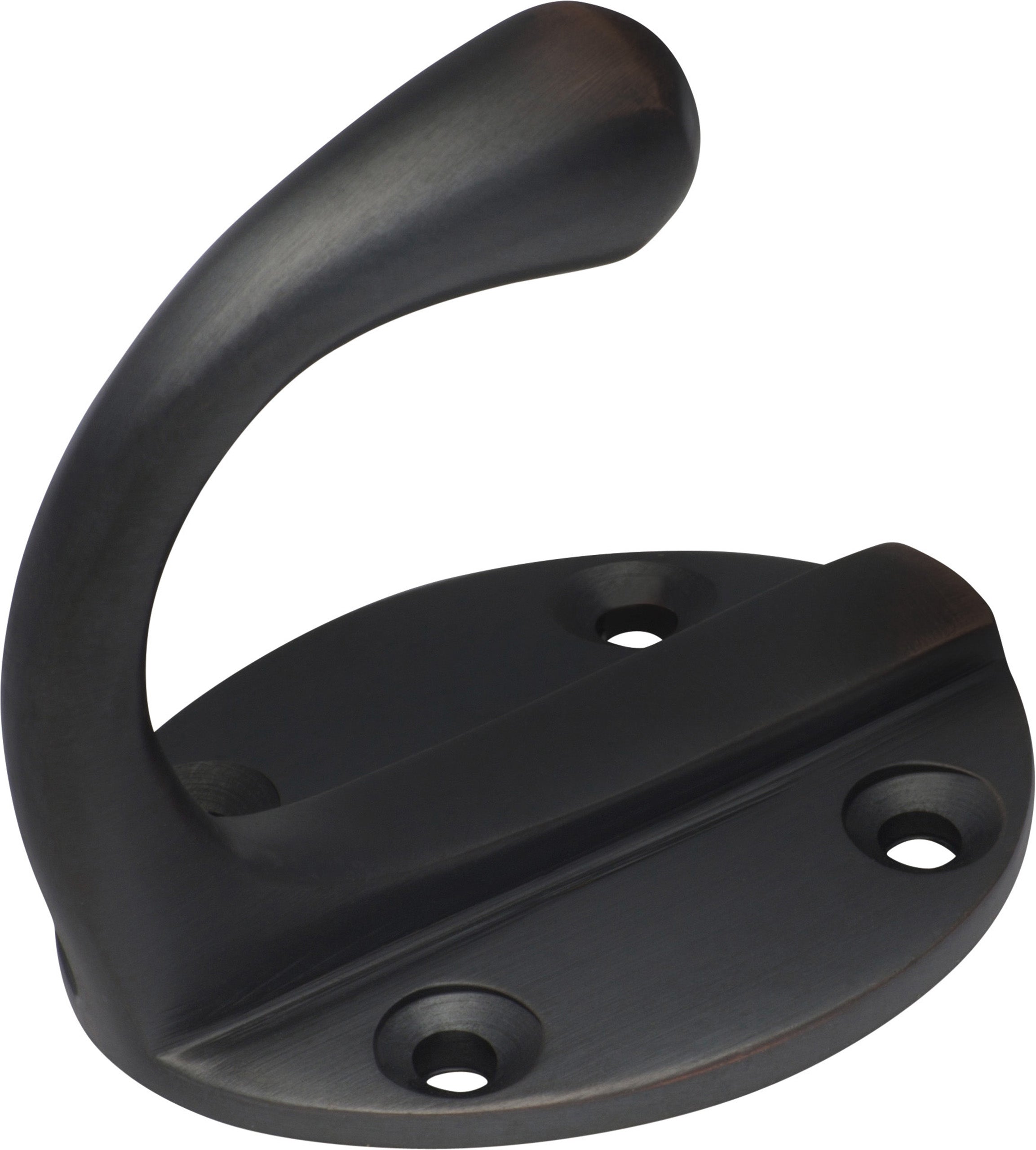 Single Robe Hooks - Oval Backplate