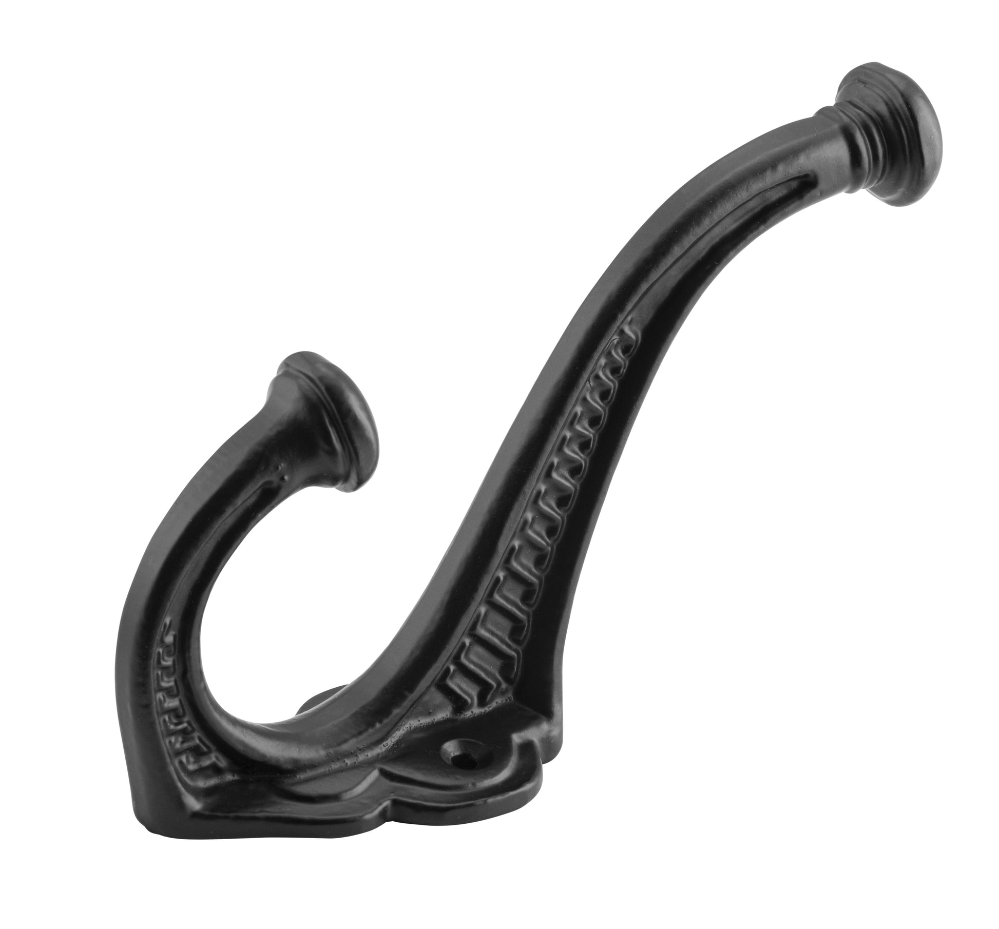 Edwardian Hat & Coat Hooks Matt Black