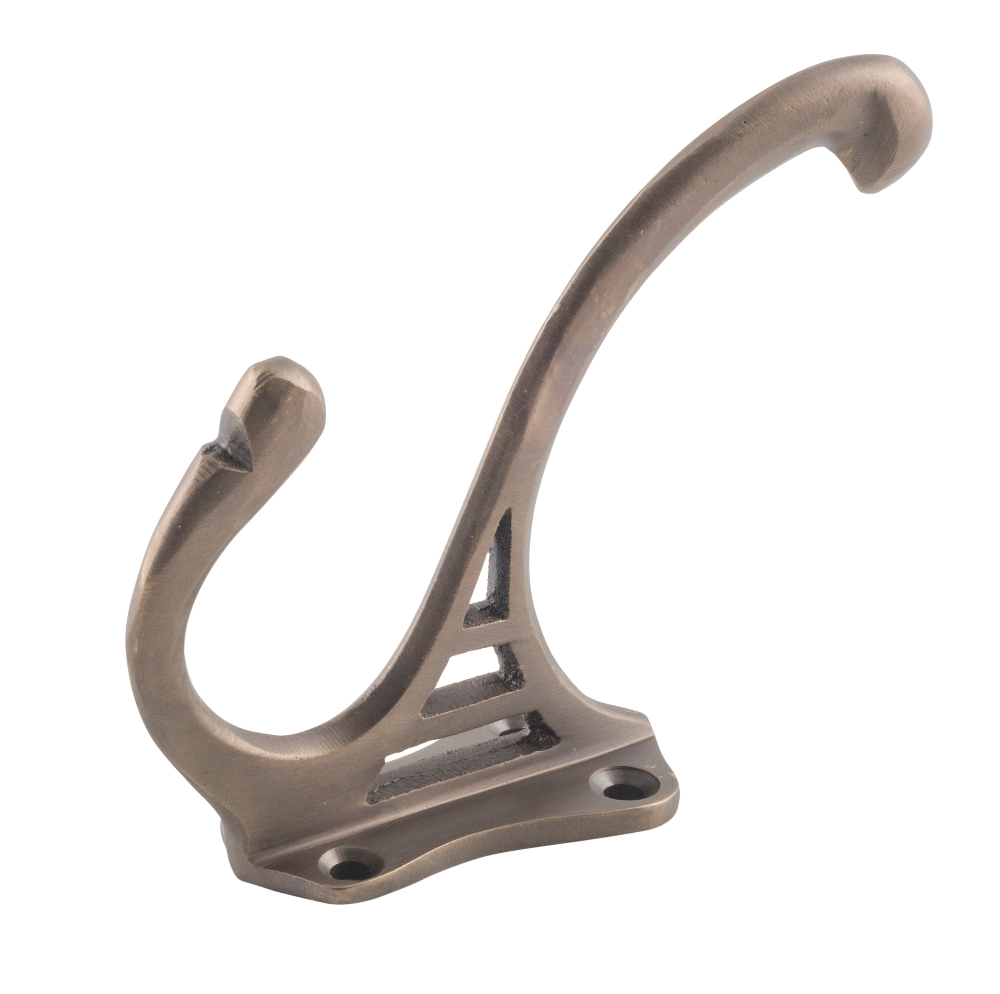 Federation Hat & Coat Hooks Antique Brass