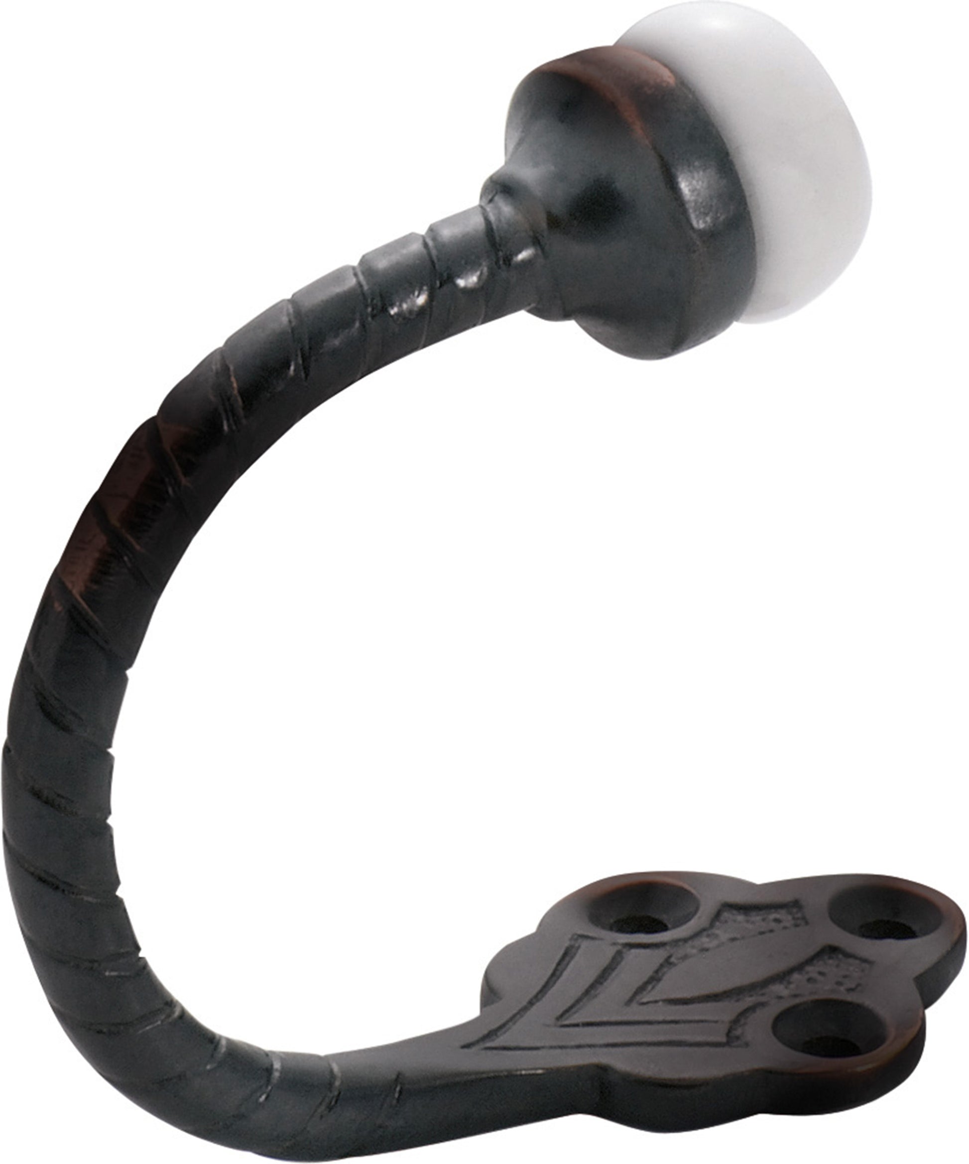 Porcelain Tip Rope Robe Hooks Antique Copper