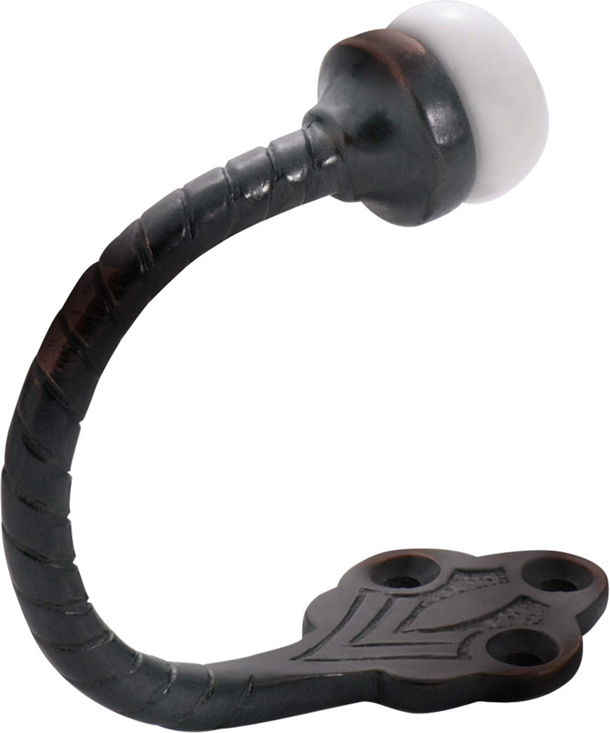 Porcelain Tip Rope Robe Hooks Antique Copper