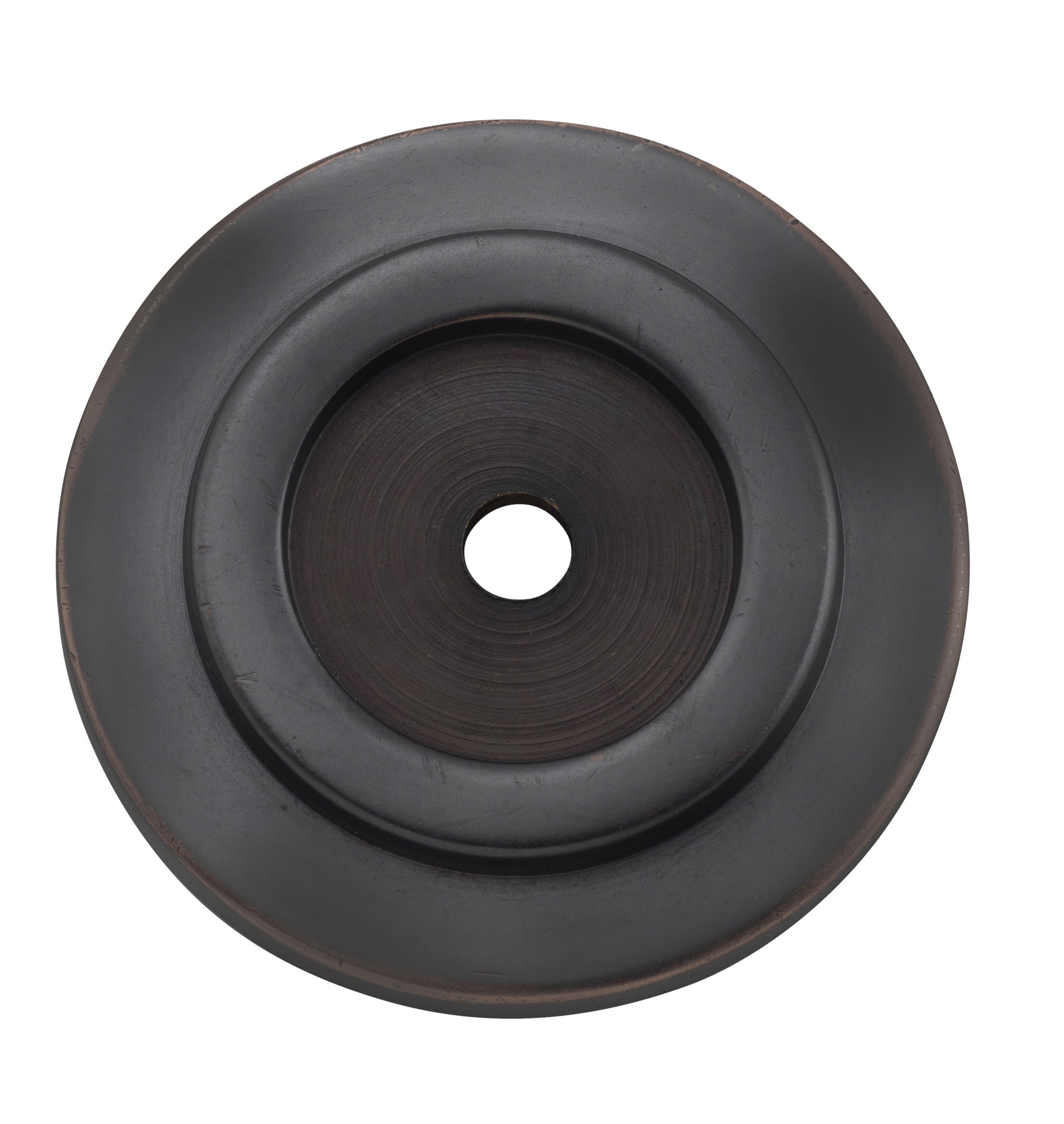 Cupboard Knob Backplate Antique Copper / D25mm