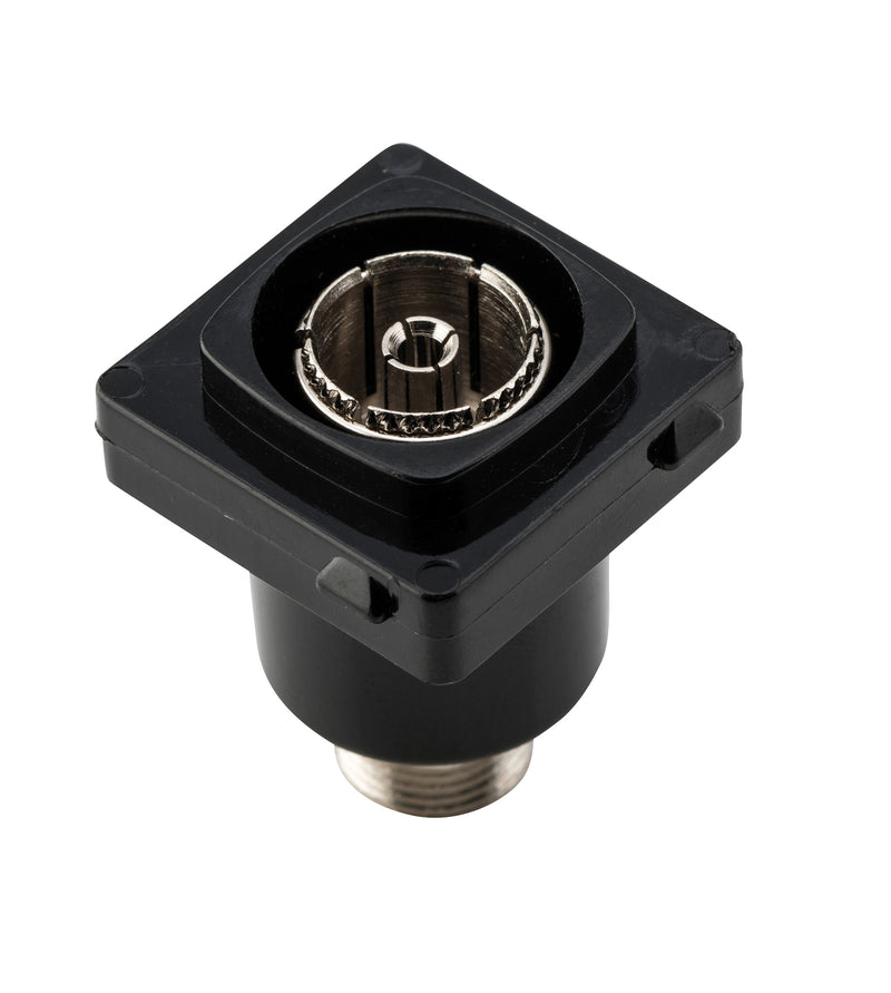 Socket Digital TV Mechanism F Connector Black Black