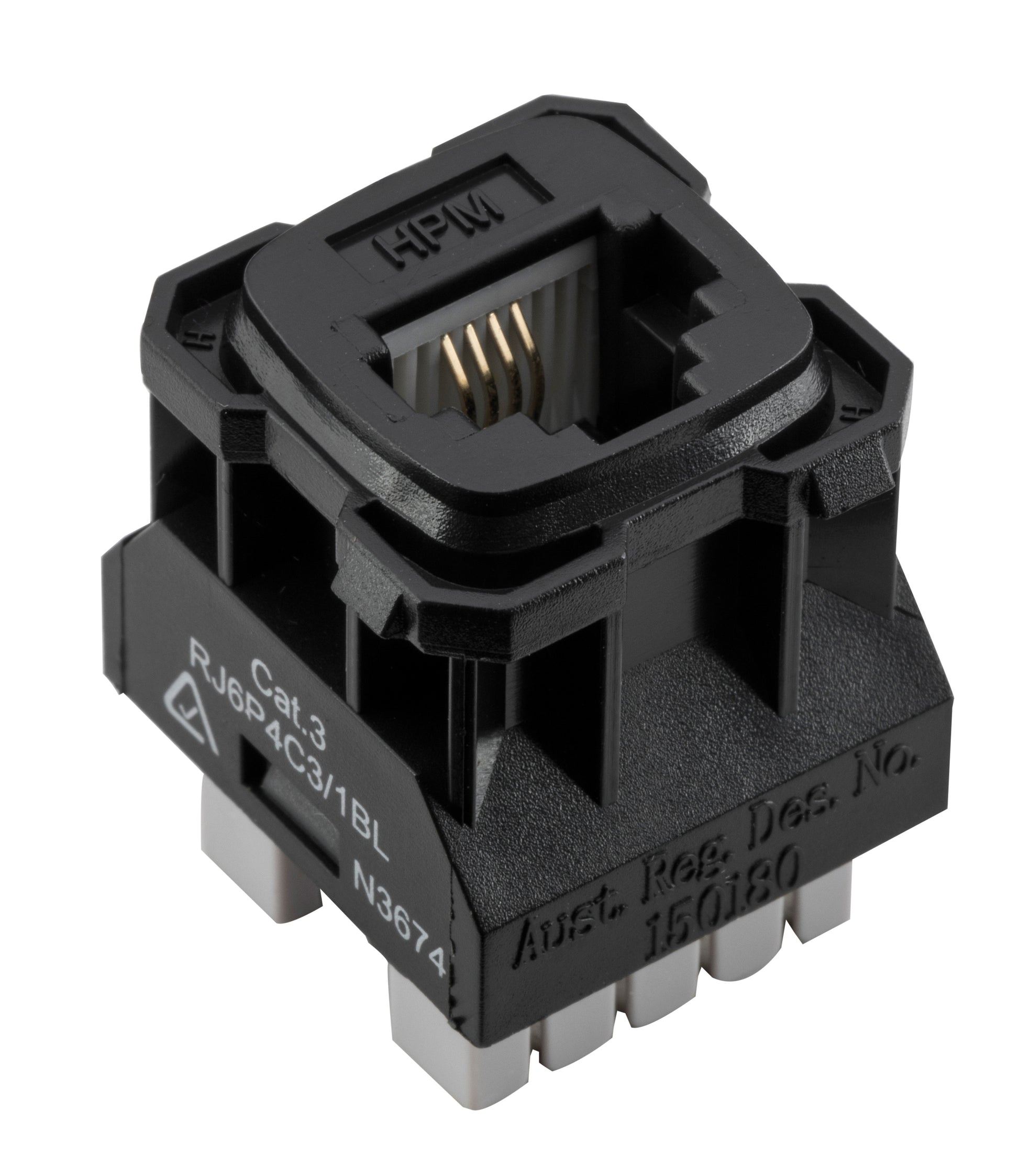 Phone Socket Mechanism Black Black