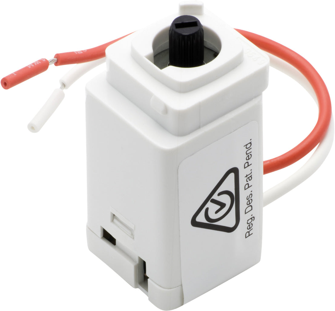 Dimmer Unit Mechanism No Knob White White