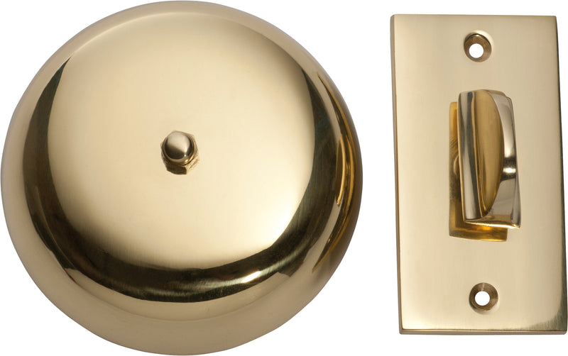 Plain Turn Bells Polished Brass