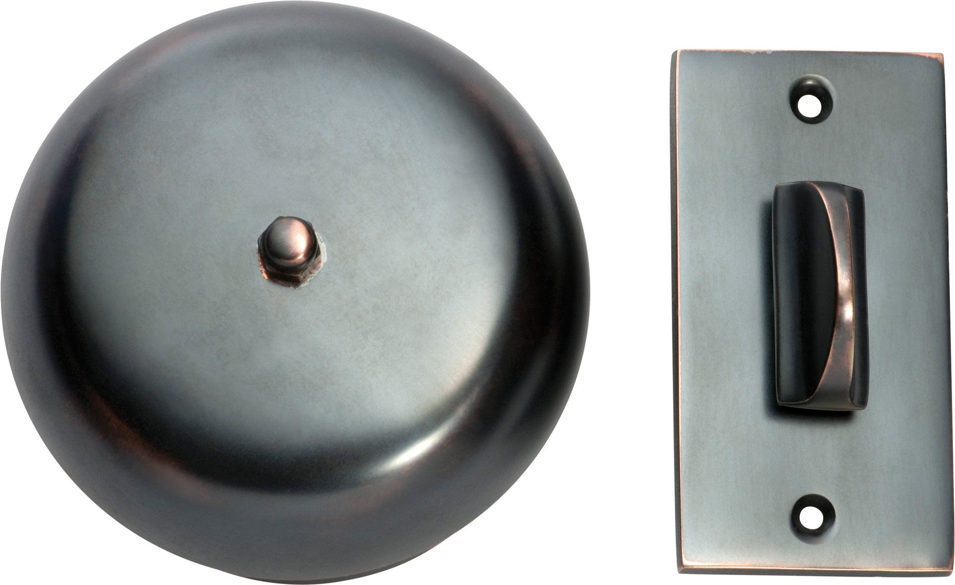 Plain Turn Bells Antique Copper