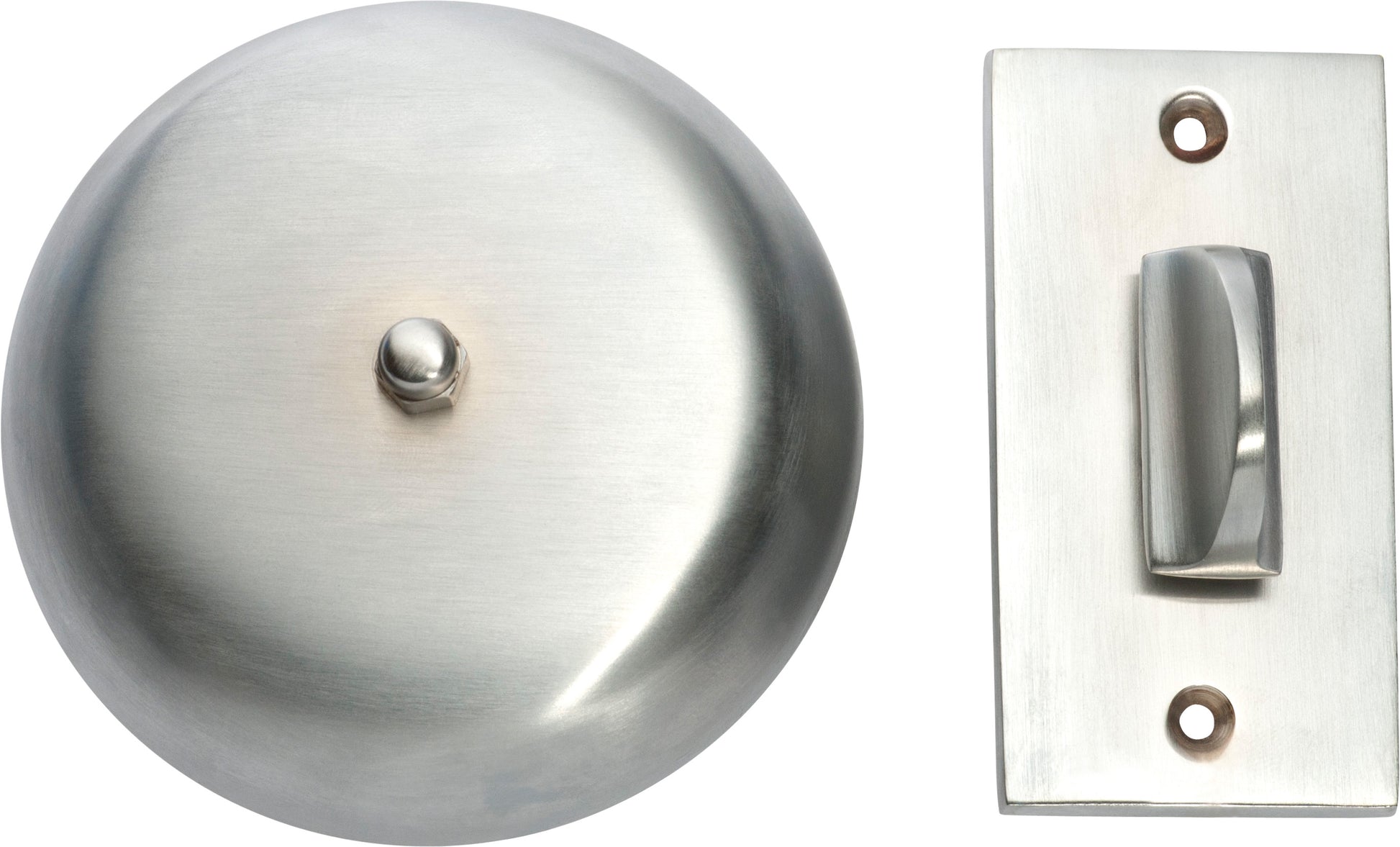 Plain Turn Bells Satin Chrome