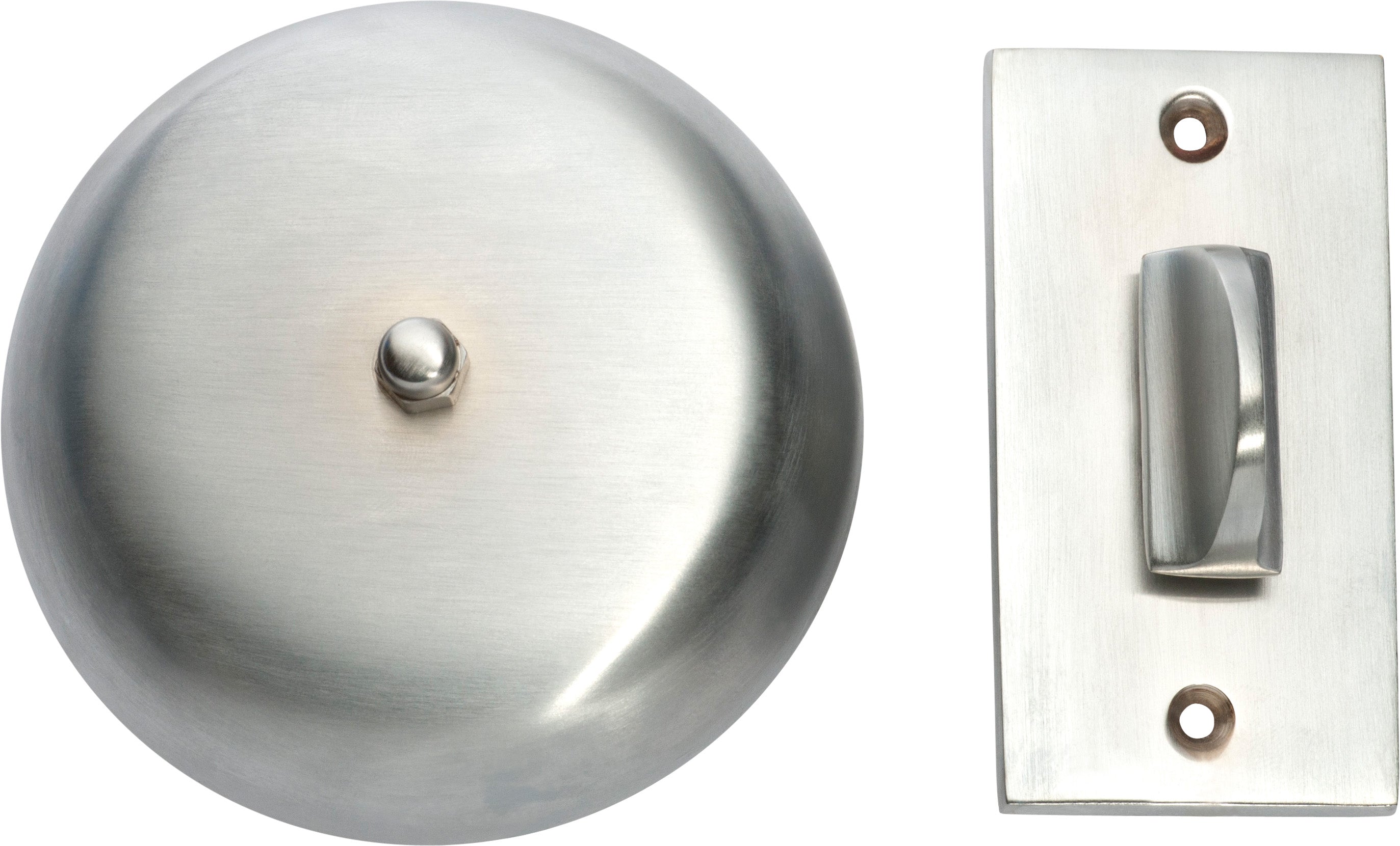 Plain Turn Bells Satin Chrome