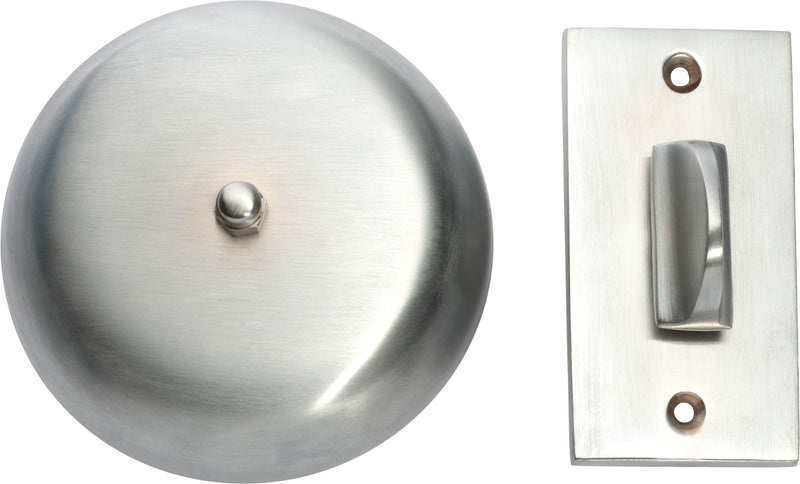 Plain Turn Bells Satin Chrome