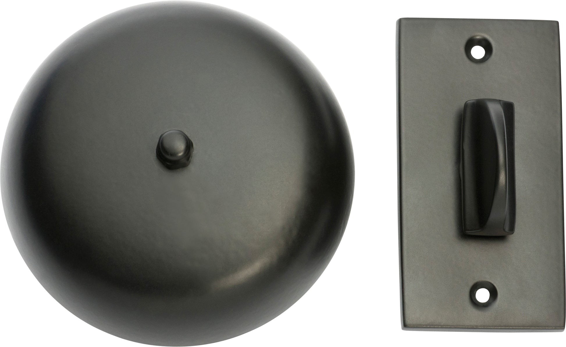 Plain Turn Bells Matt Black