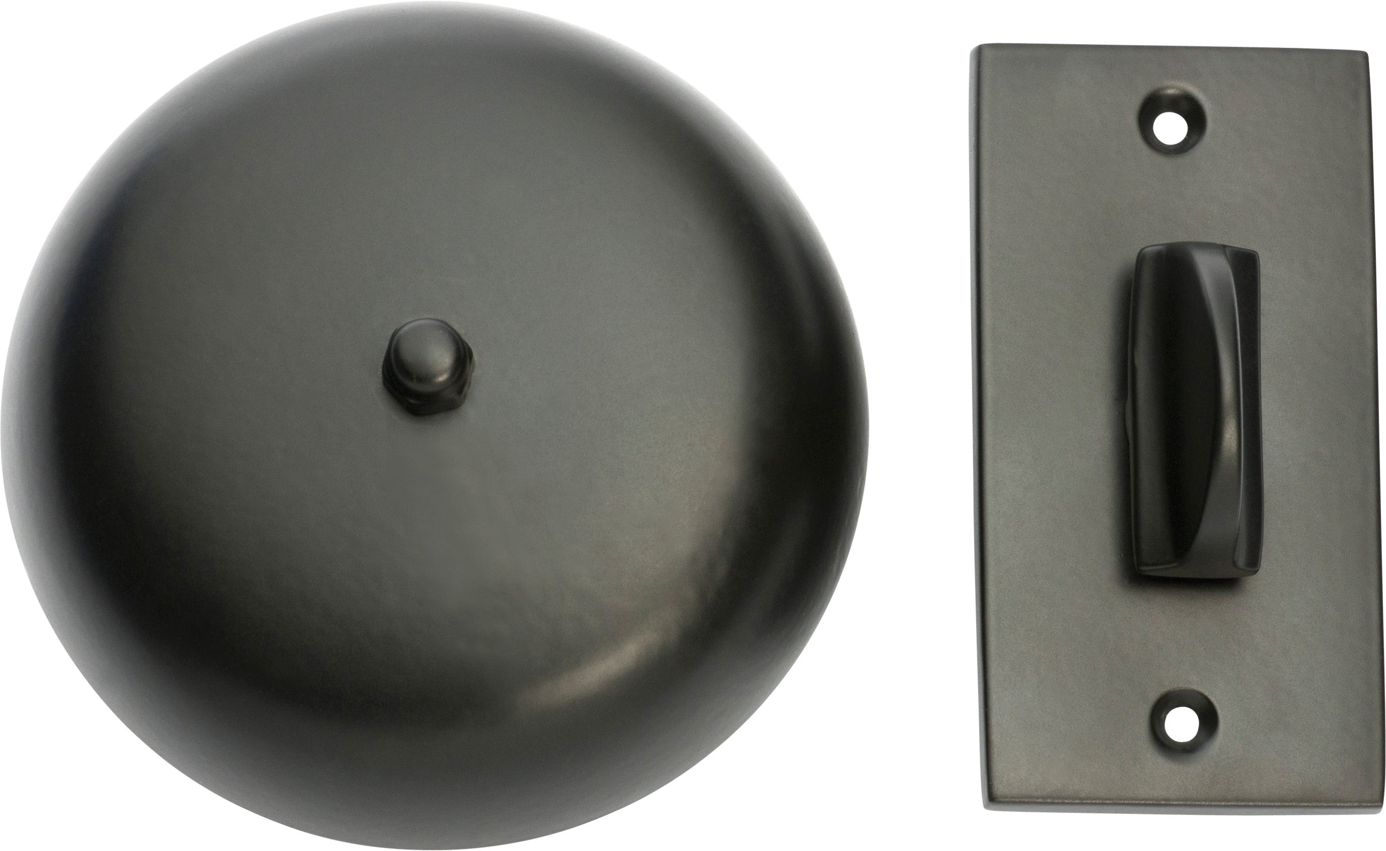 Plain Turn Bells Matt Black