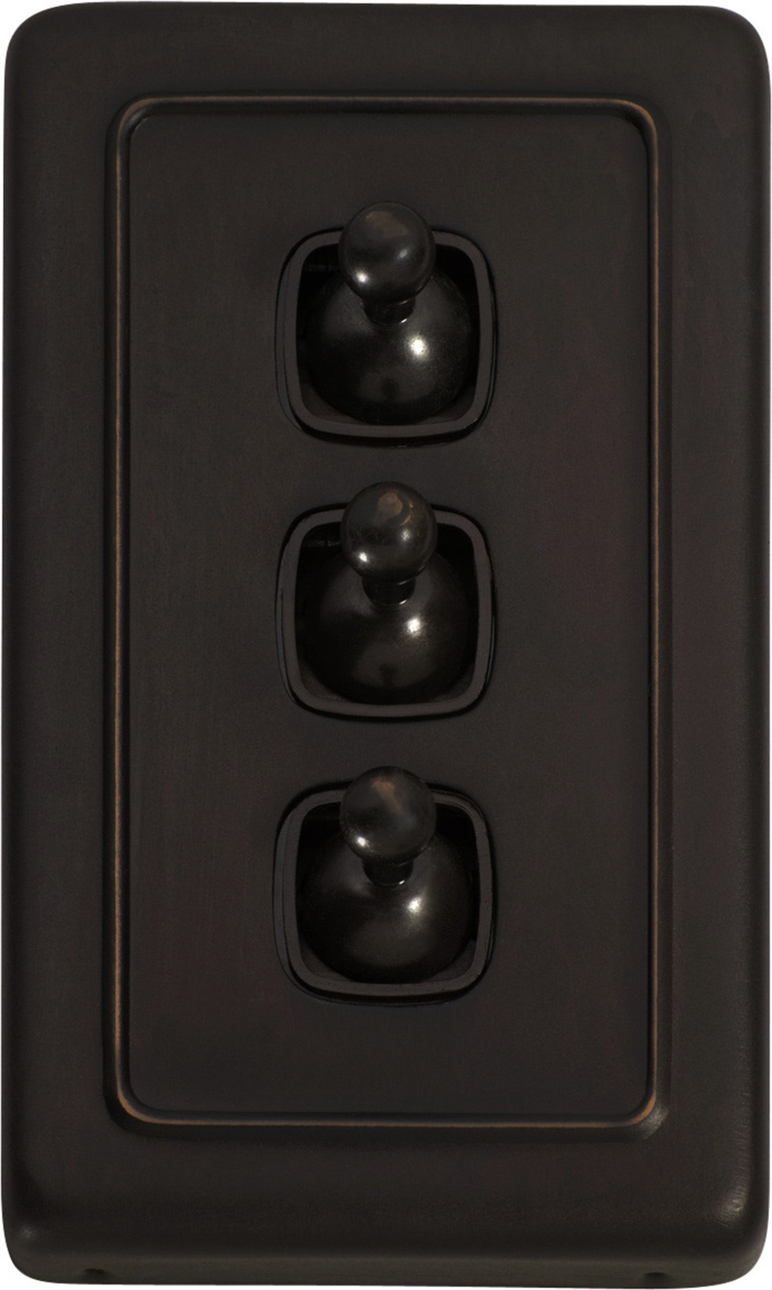 Flat Plate 3 Gang Toggle Switches