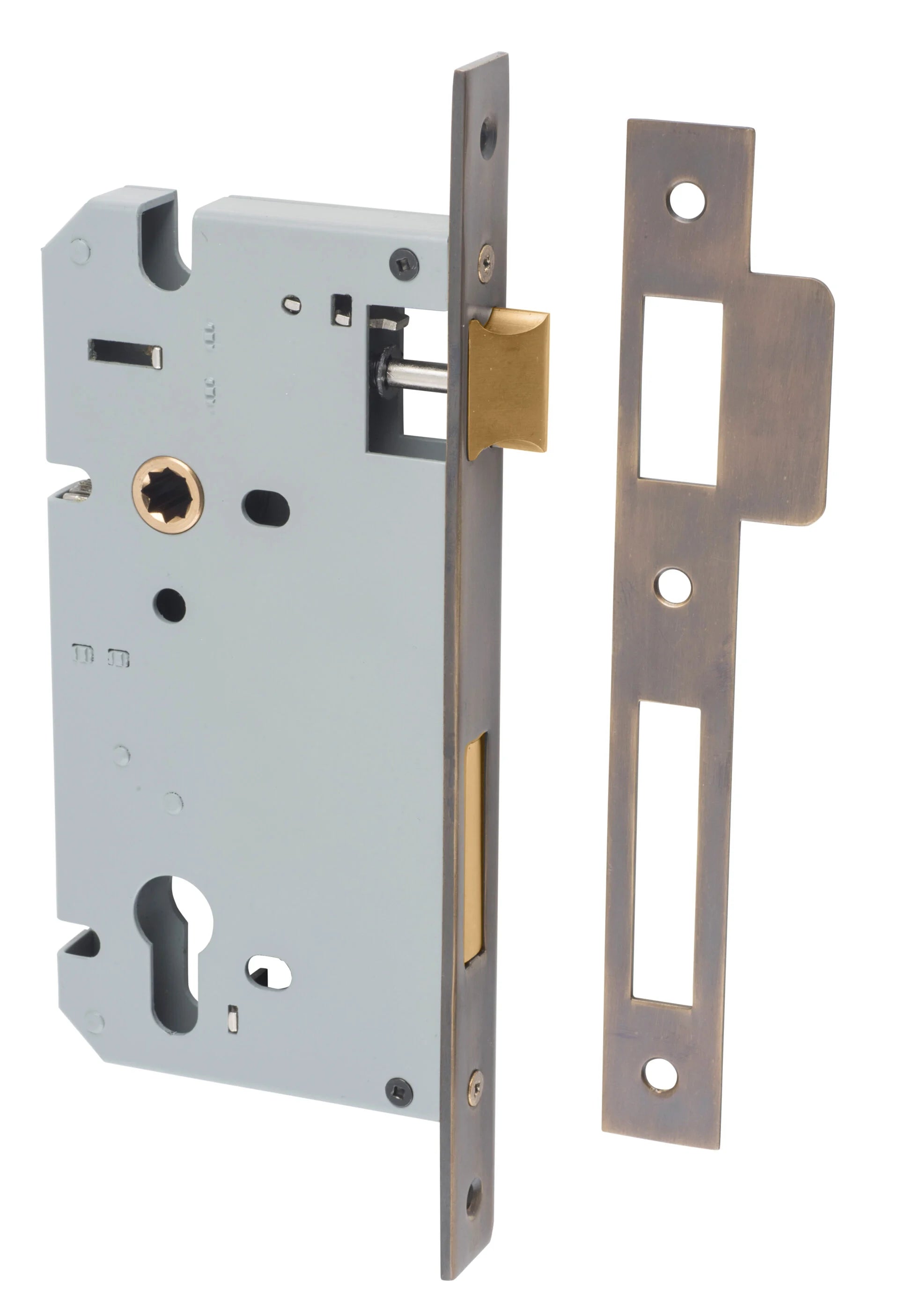 Mortice 85mm Euro Locks - 60mm Backset